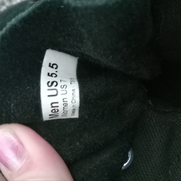 Leopard print accent hide a heel Vans womens size 7 - Picture 6 of 6